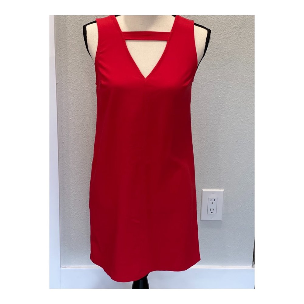 NWOT Abercrombie & Fitch Red Mini Dress